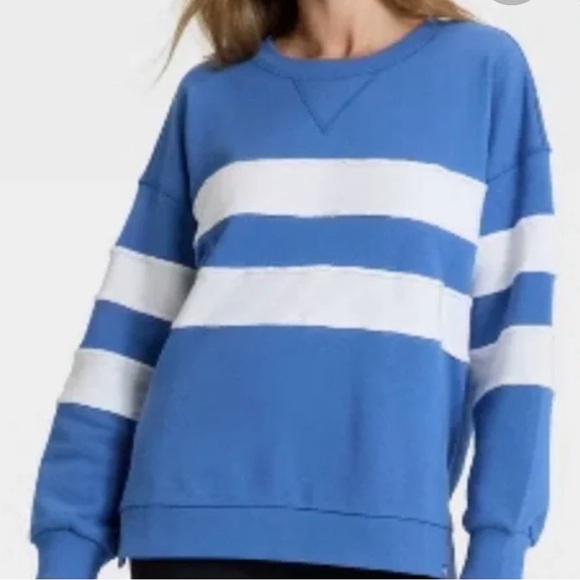 Joy Lab Tops - JoyLab Loose Fit Women’s Sweatshirt Sz L Boxy Oversized Relaxed Below Waist NWt